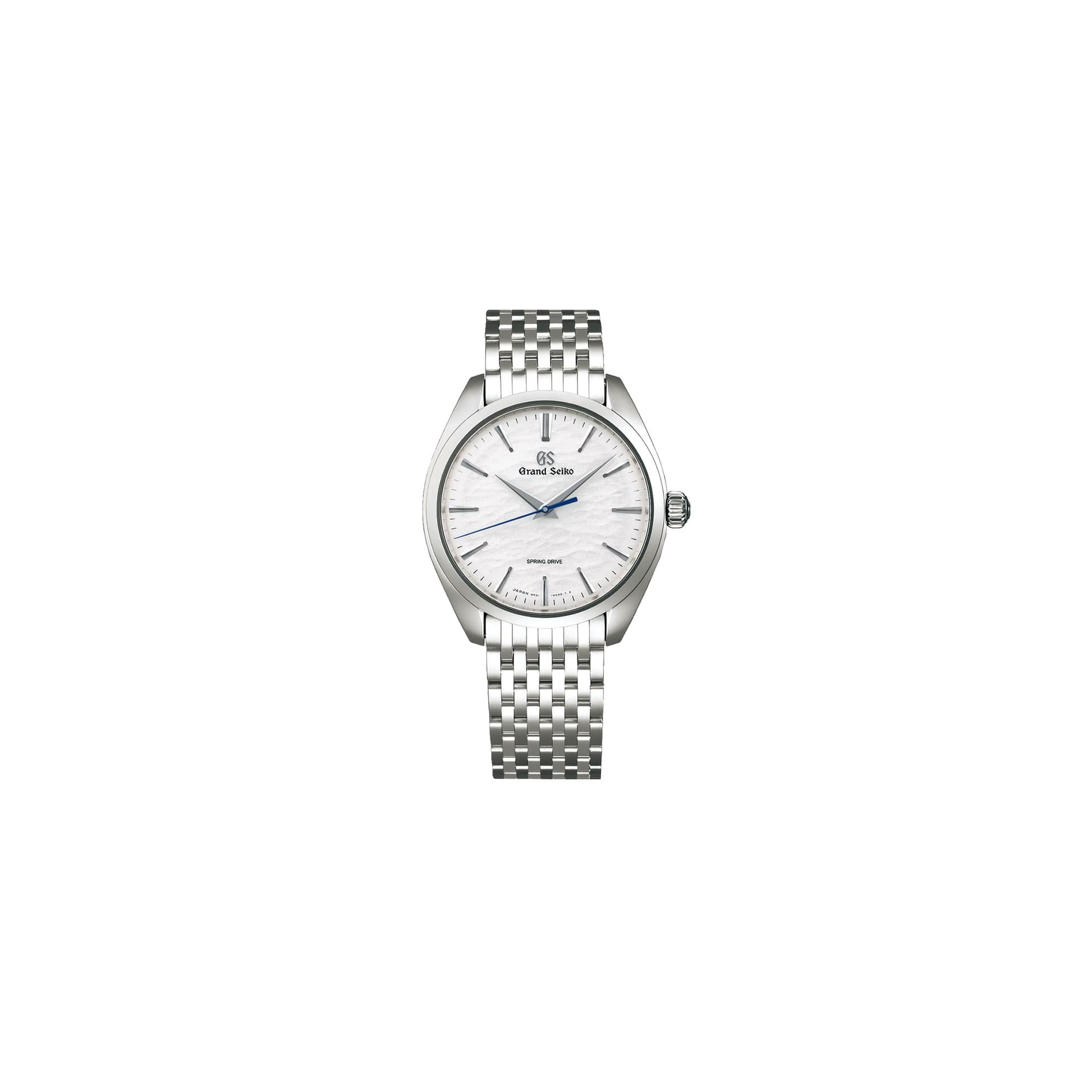 Grand Seiko Montre Grand Seiko Elegance "Omiwatari" Spring Drive cadran blanc bracelet acier 38,5 mm
