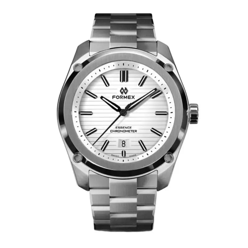 Formex Montre Essence 39mm Blanche 0333.1.6611