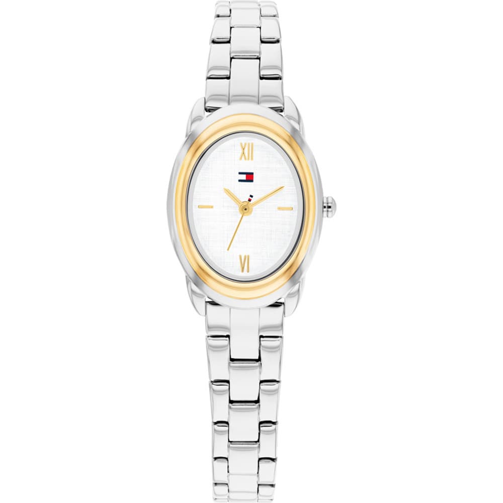 Tommy Hilfiger Montre Tommy Hilfiger Collection Demi Oval en Acier Argenté
