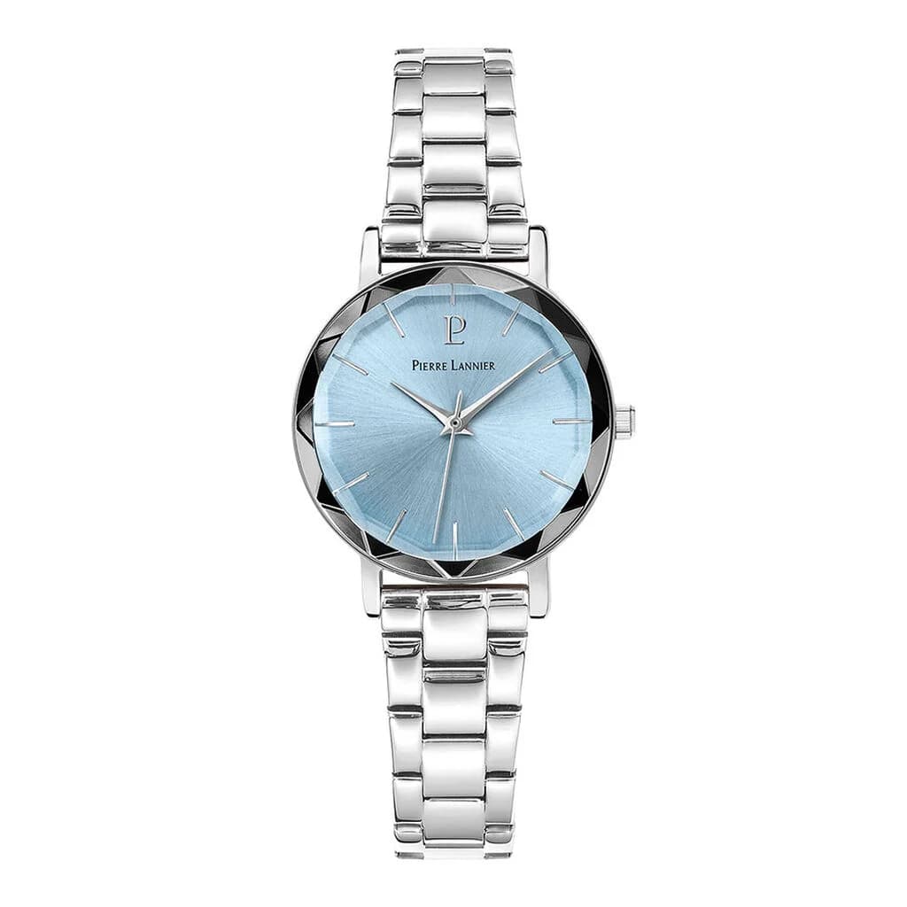 Pierre Lannier Montre Pierre Lannier Collection Multiples en Acier Argenté