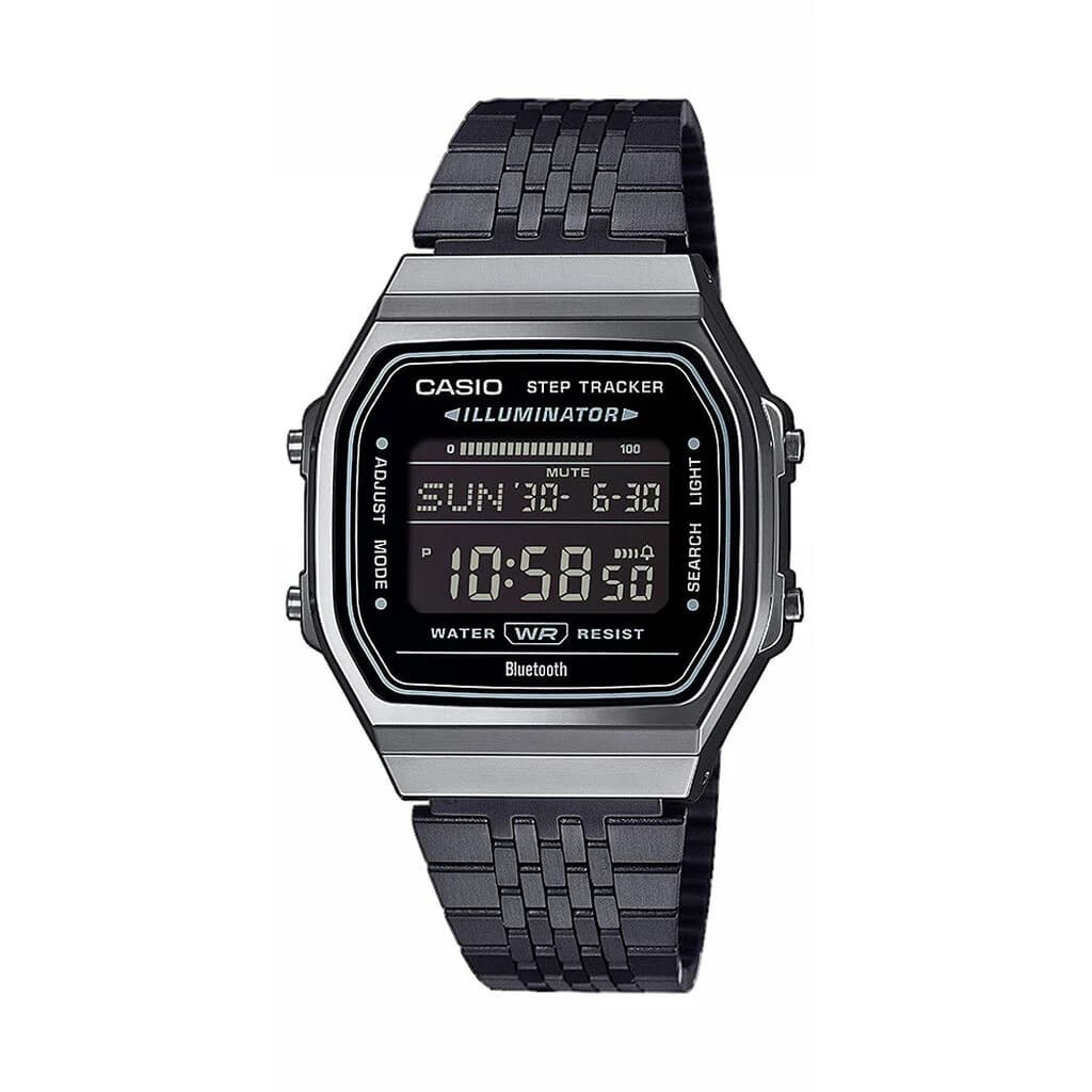 Casio Collection Vintage — bracelet noir