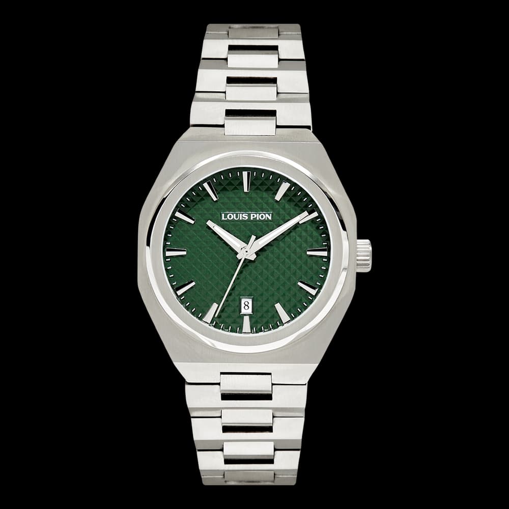 Louis Pion Montre quartz Homme Eric Vert