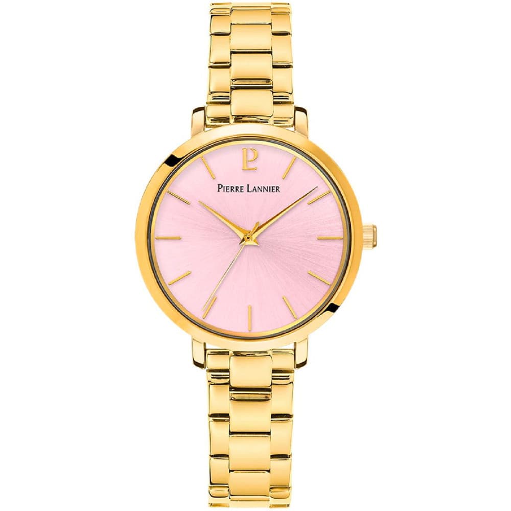 Pierre Lannier Montre Pierre Lannier Collection Chouquette en Acier et PVD Doré