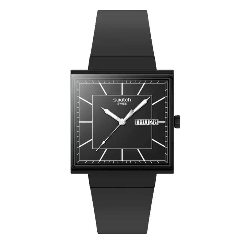 Swatch What if Blackagain — biocéramique