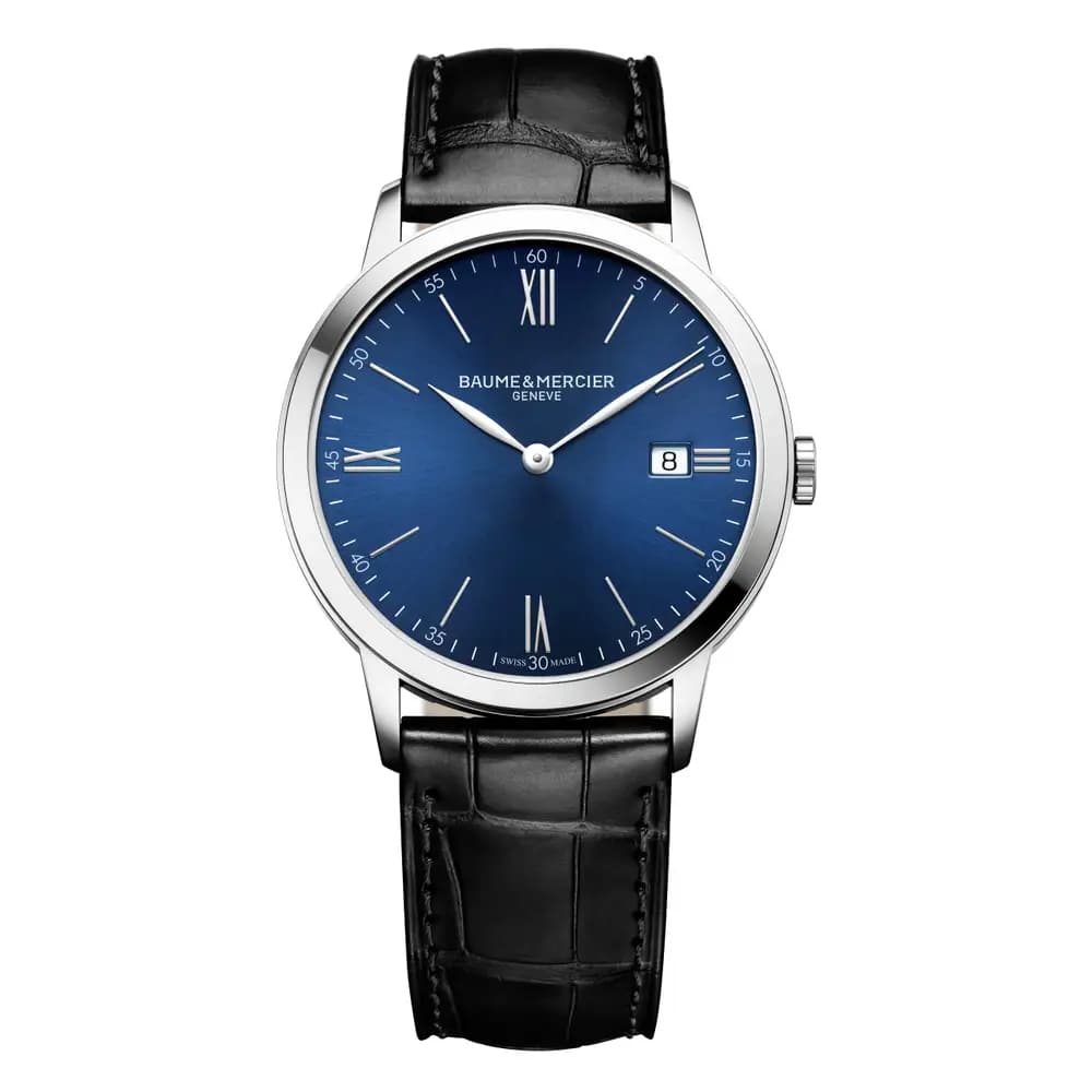 Baume & Mercier Montre quartz Homme Classima Bleu