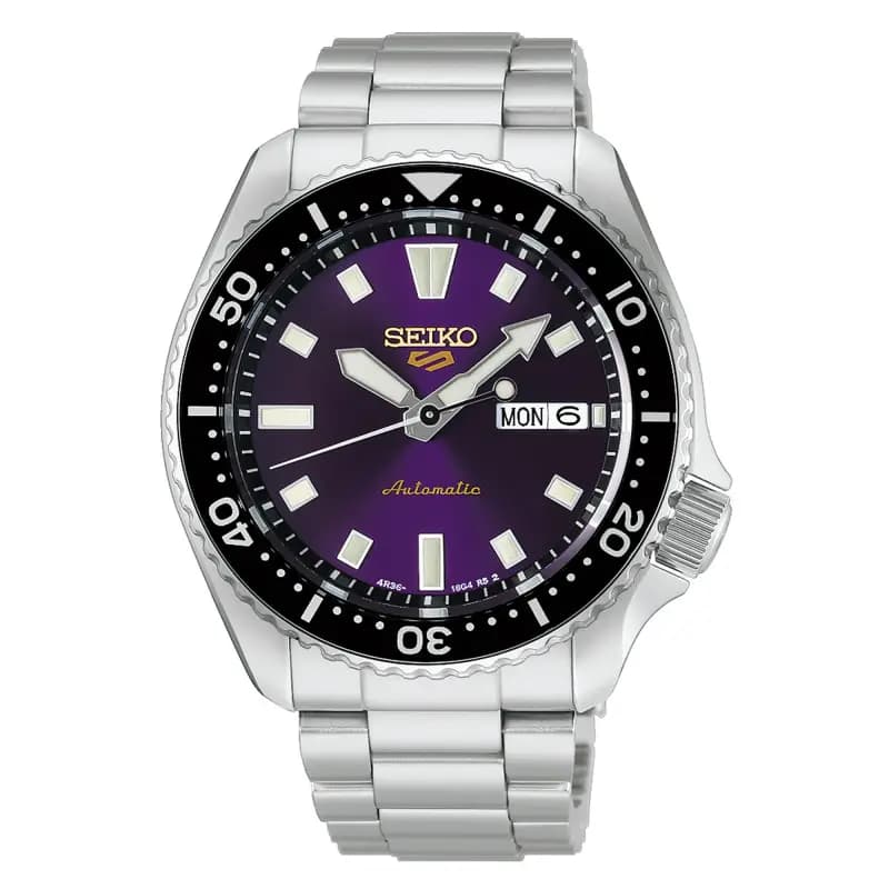 Seiko Montre Seiko 5 - 145 Annibersary - Cadran Violet - 42,5 mm - HDB003K1
