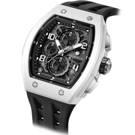 Tsar Bomba Montre Tasr Bomba Elemental Bioceramique Date - TB8224B-Noir