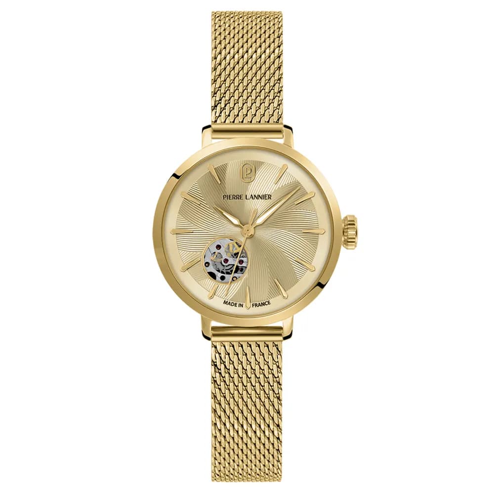 Pierre Lannier Montre automatique Femme Soline Doré