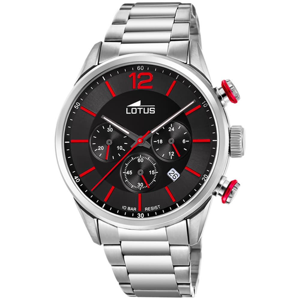 Lotus Montres Montre Lotus en Acier Argenté