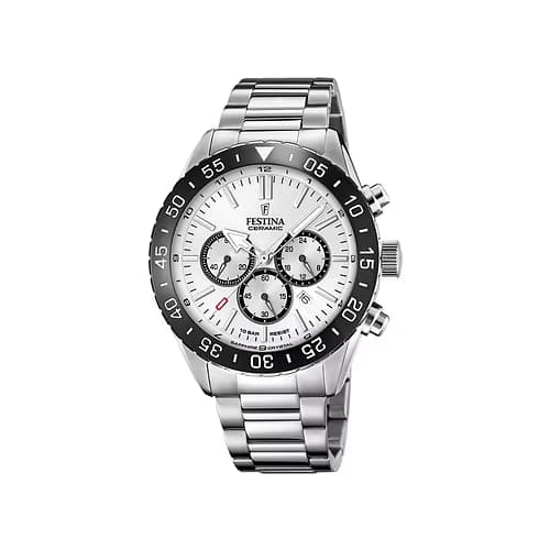 Festina Montre Homme FESTINA CERAMIC en Acier Gris