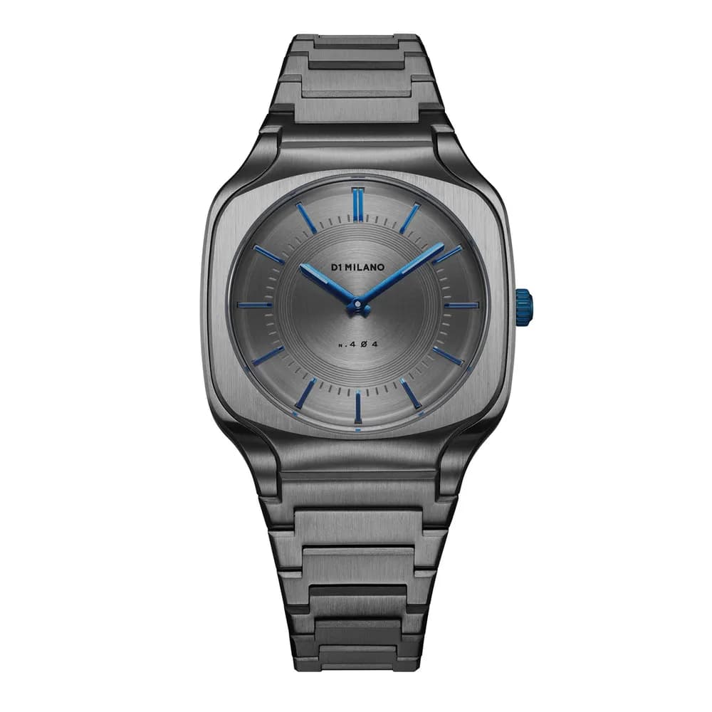 D1 Milano Montre D1 Milano Square Quartz - Cadran Gris Foncé - SQBJ02
