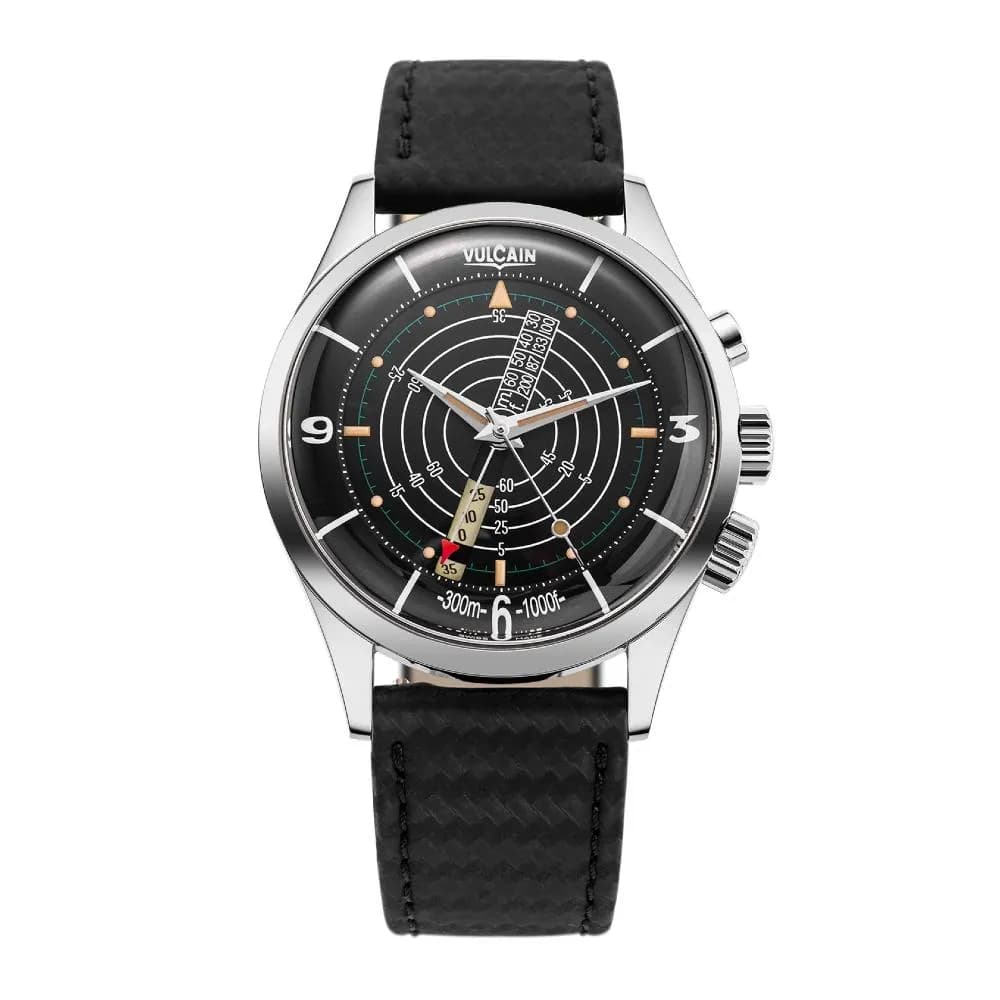Vulcain Nautical Black Beige Patina
