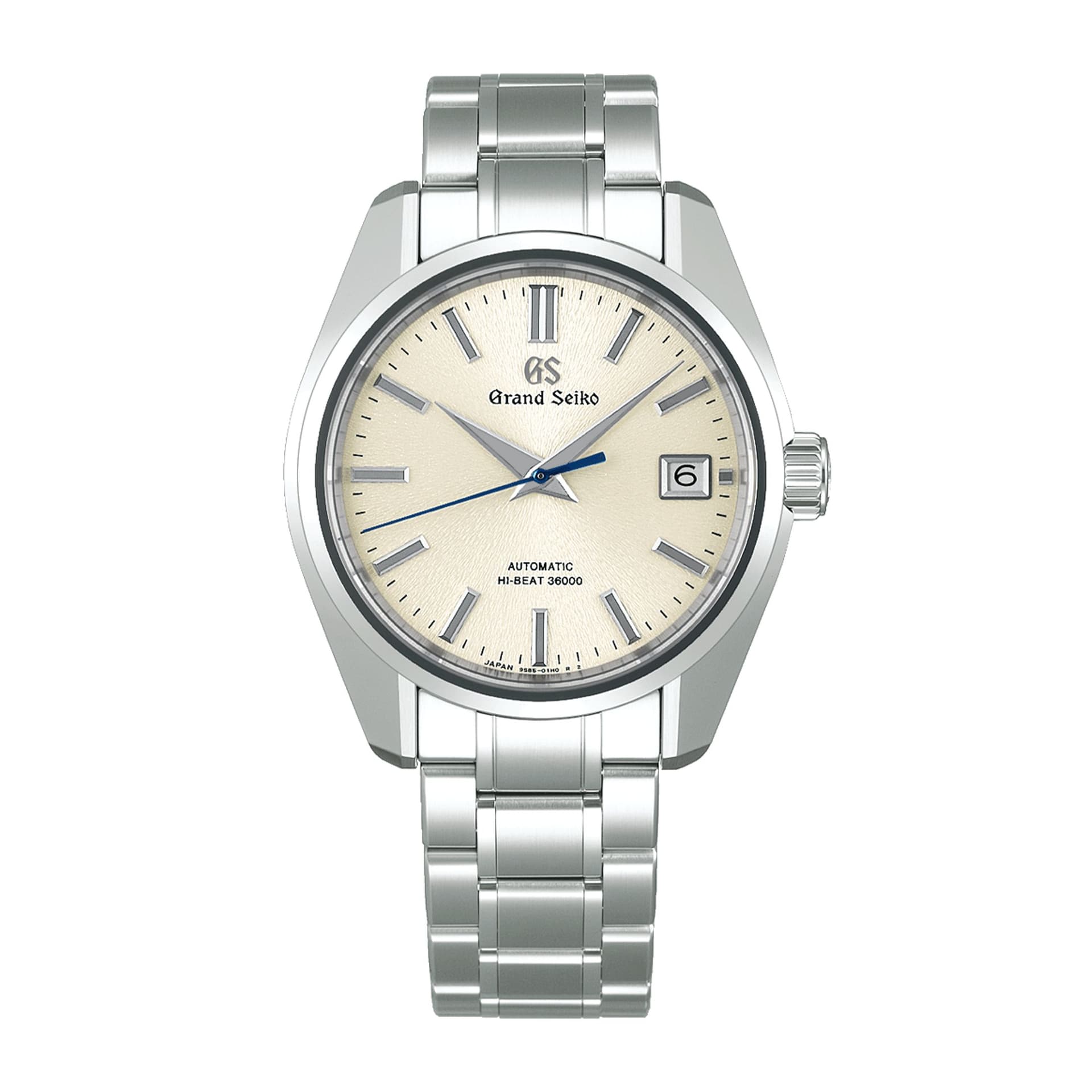 Grand Seiko Montre Grand Seiko Heritage 44GS Hi-Beat 36000 Ever-Brillant Steel "Mt Iwate" cadran argenté bracelet acier 40 mm
