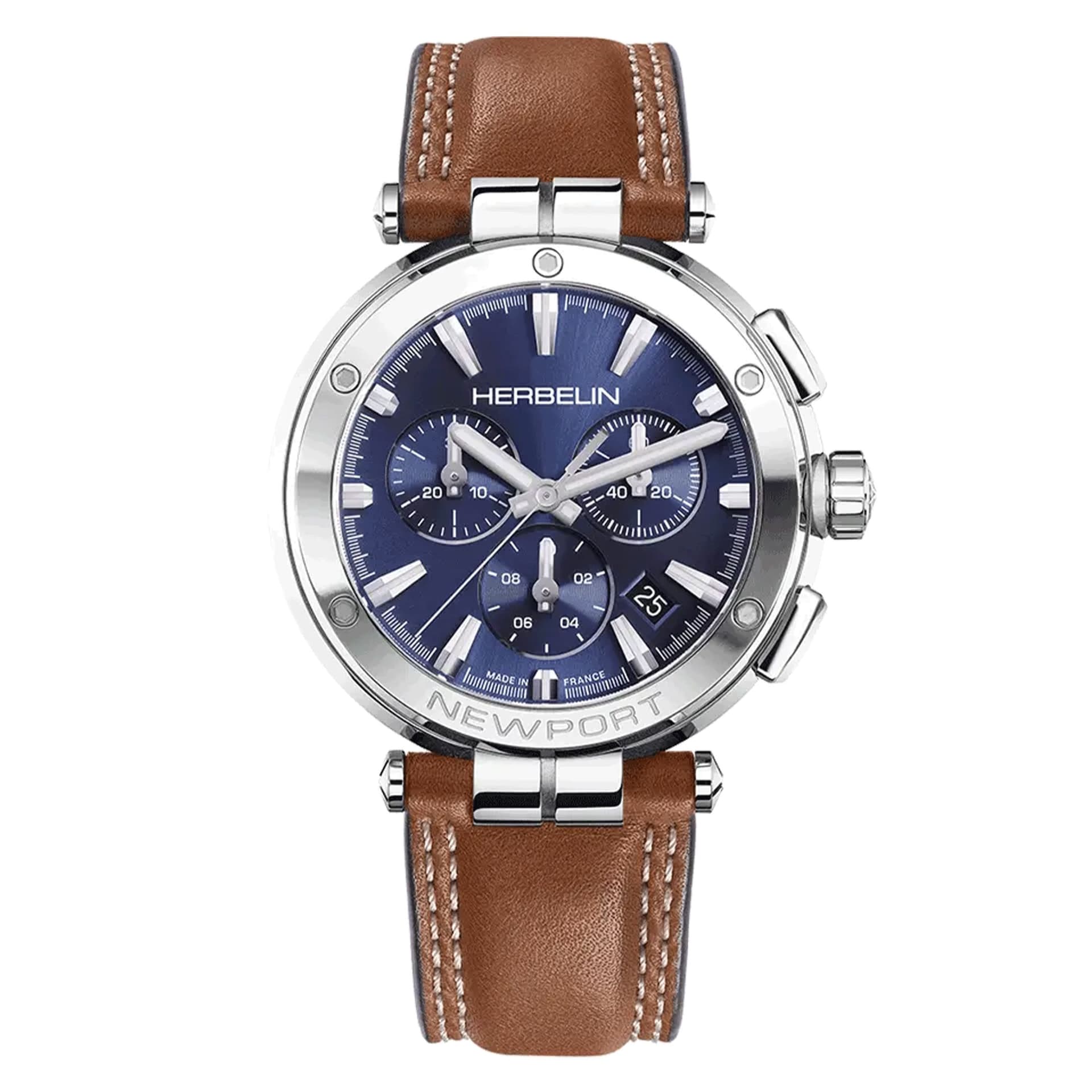 Michel Herbelin Montre Herbelin Newport Homme Quartz Chronographe - 37658AP15GD