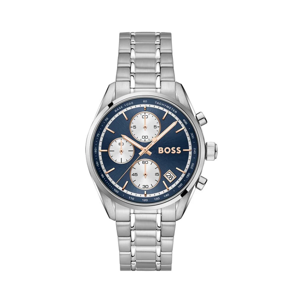 Hugo Boss Montre Hugo Boss Grand Prix Vitesse Bleu