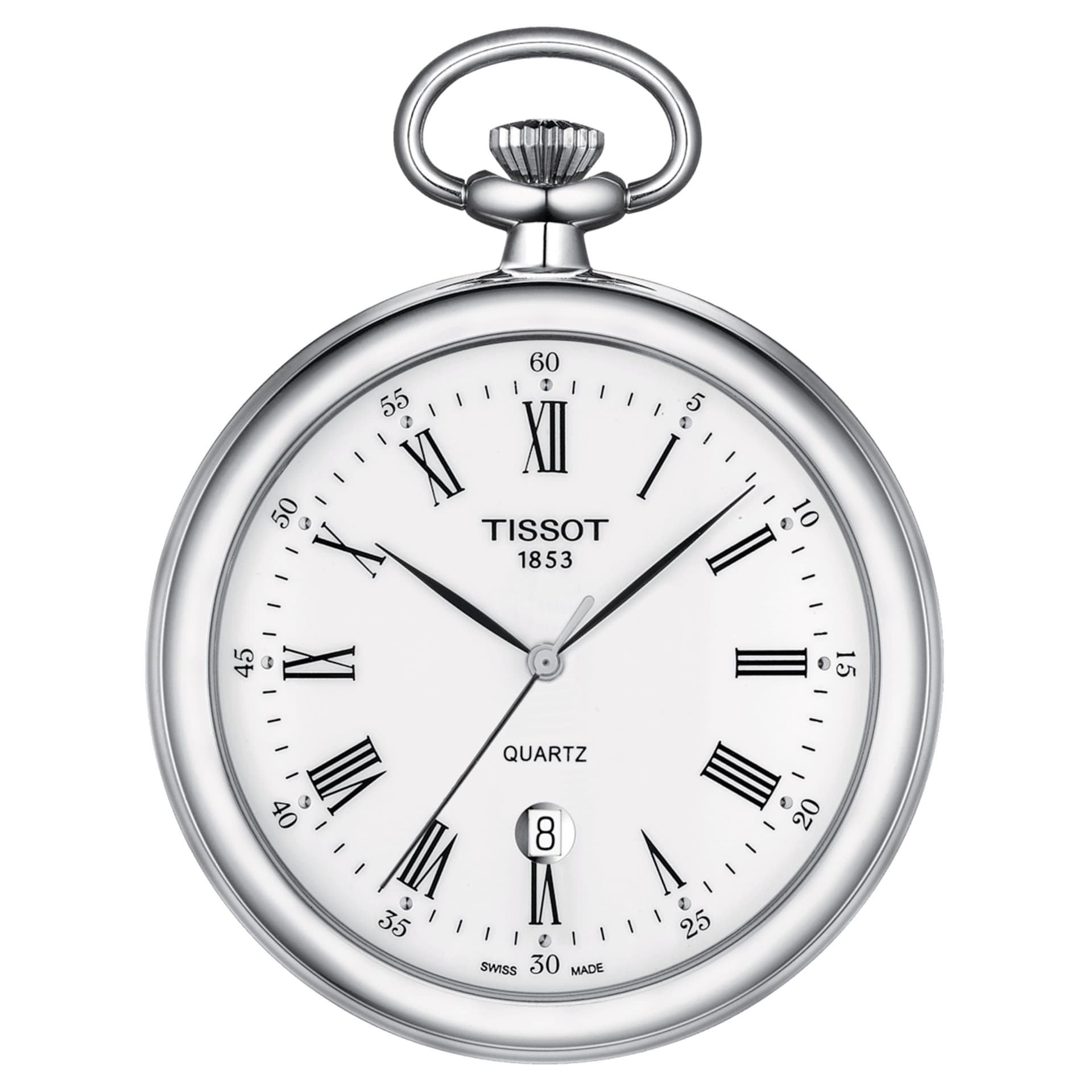 Tissot T-Pocket Lépine — cadran blanc