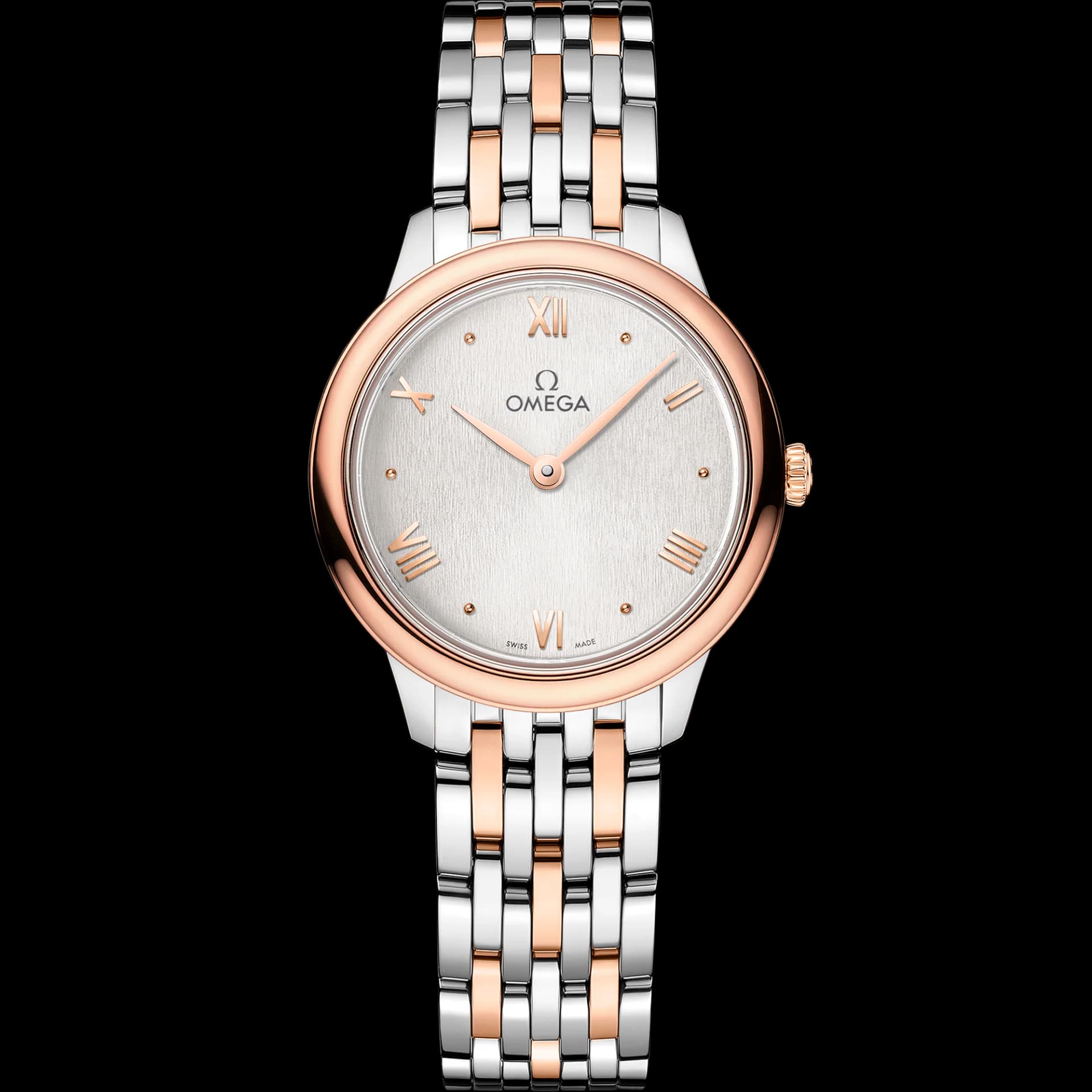 Omega De Ville 27,5 mm, acier - or « Sedna™ » sur acier - or « Sedna™ »