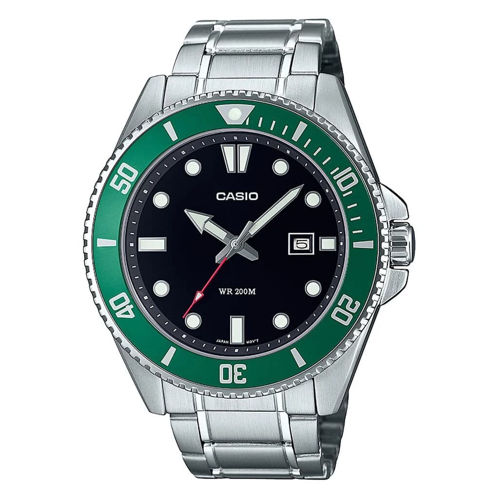 Casio Collection — cadran noir