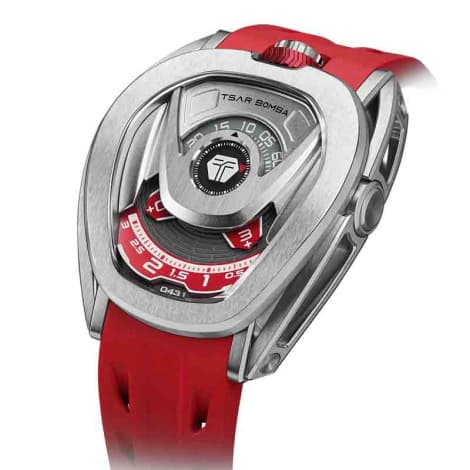 Tsar Bomba Montre Tsar Bomba - Reactor Series - Automatique - Rouge - TB8213A04