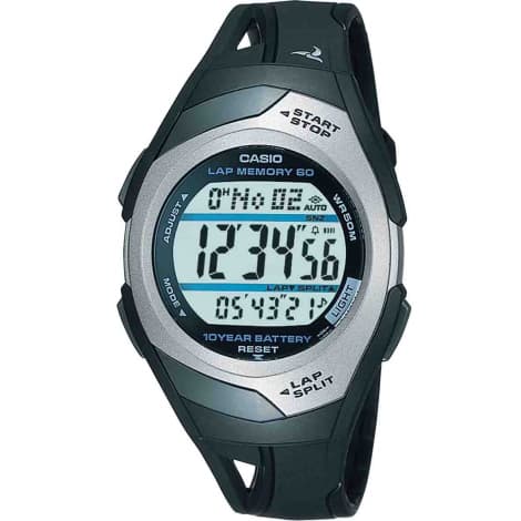 Casio Timeless Sports — cadran gris