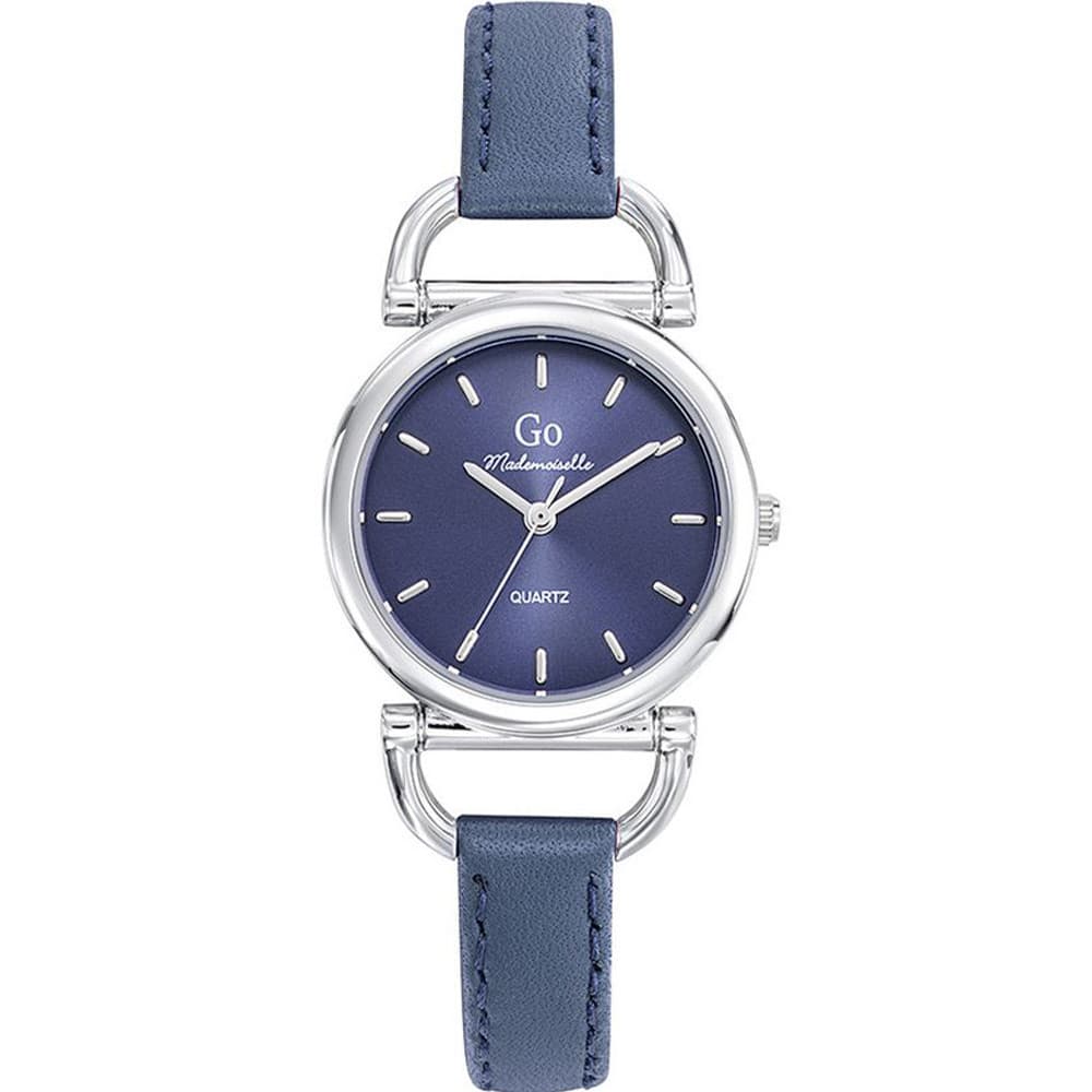 GO Mademoiselle Montre GO Mademoiselle en Cuir Bleu