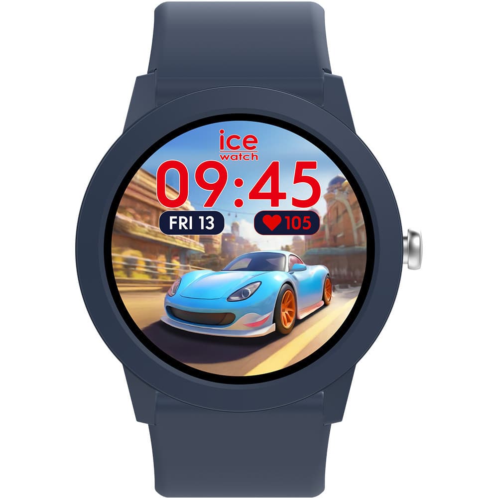 Ice Watch Montre Connectée Ice Watch Collection Ice Smart Junior RD 3.0 en Silicone Bleu