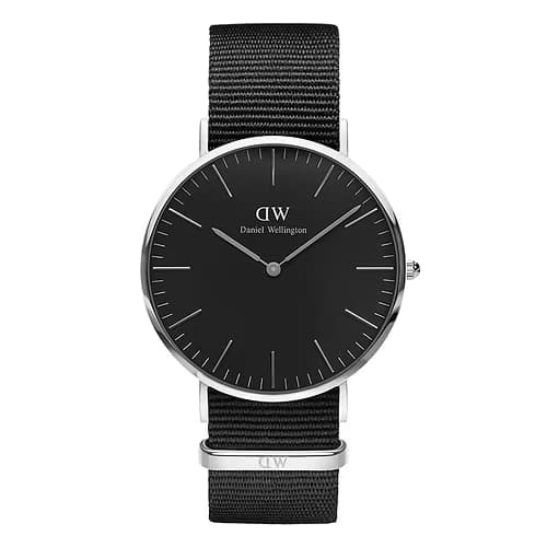 Daniel Wellington Montre Homme Daniel Wellington Classic en Nylon Noir
