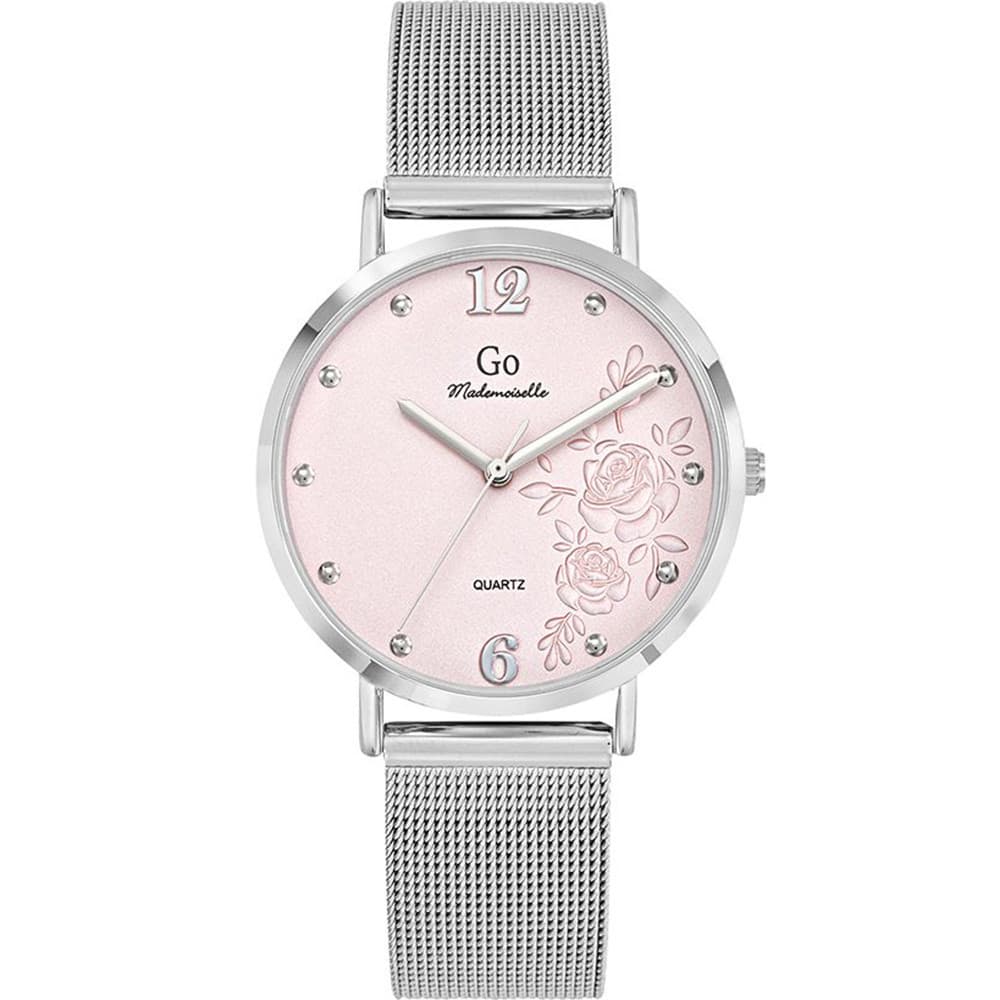 GO Mademoiselle Montre GO Mademoiselle en Métal Chromé