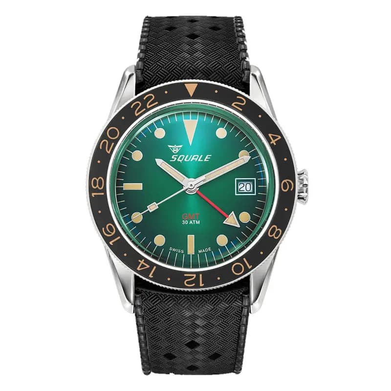 Squale Montre Sub-39 GMT Vintage Green SUB-39GMGR.HT