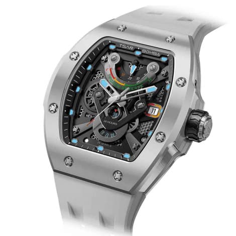 Tsar Bomba Montre Tsar Bomba - Atomic - Tout Céramique - Gris - TB8226C-04