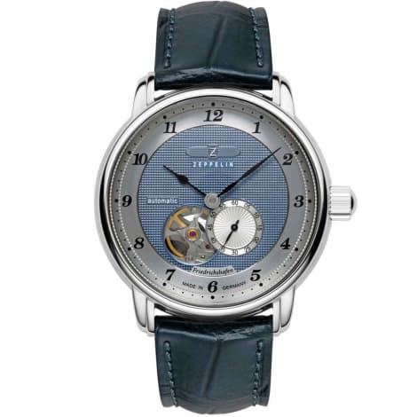 Zeppelin Montre Zeppelin Friedrichshafen Auto Open Heart Automatique Cadran Bleu Clair - 85663