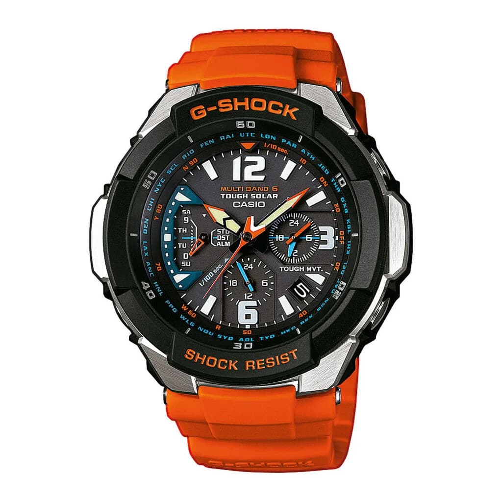 Casio Master of G Gravitymaster — boîtier résine/acier inoxydable