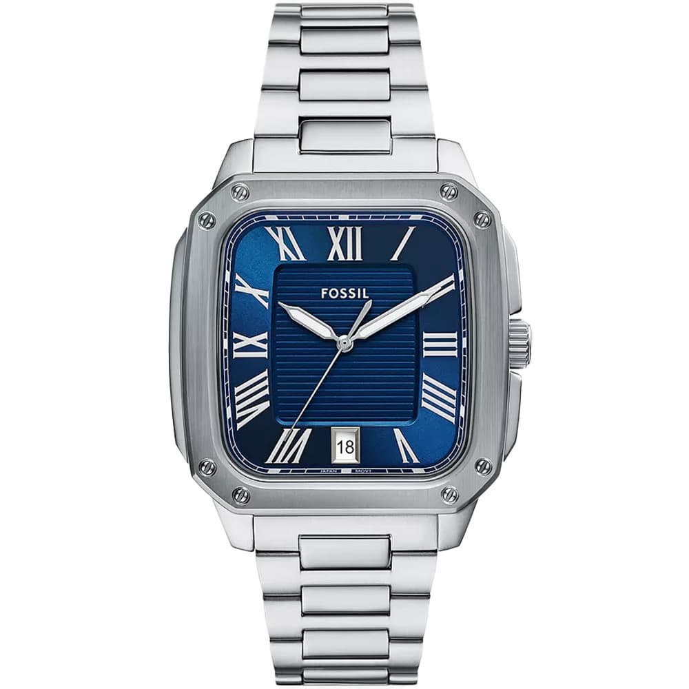 Fossil Crosby — cadran bleu