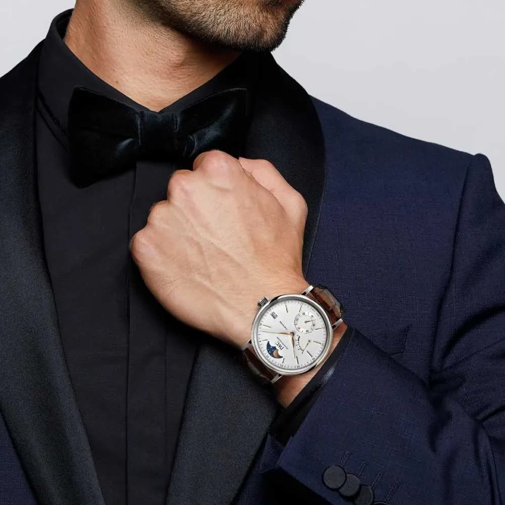 IWC Schaffhausen Portofino Remontage Manuel Phase de Lune