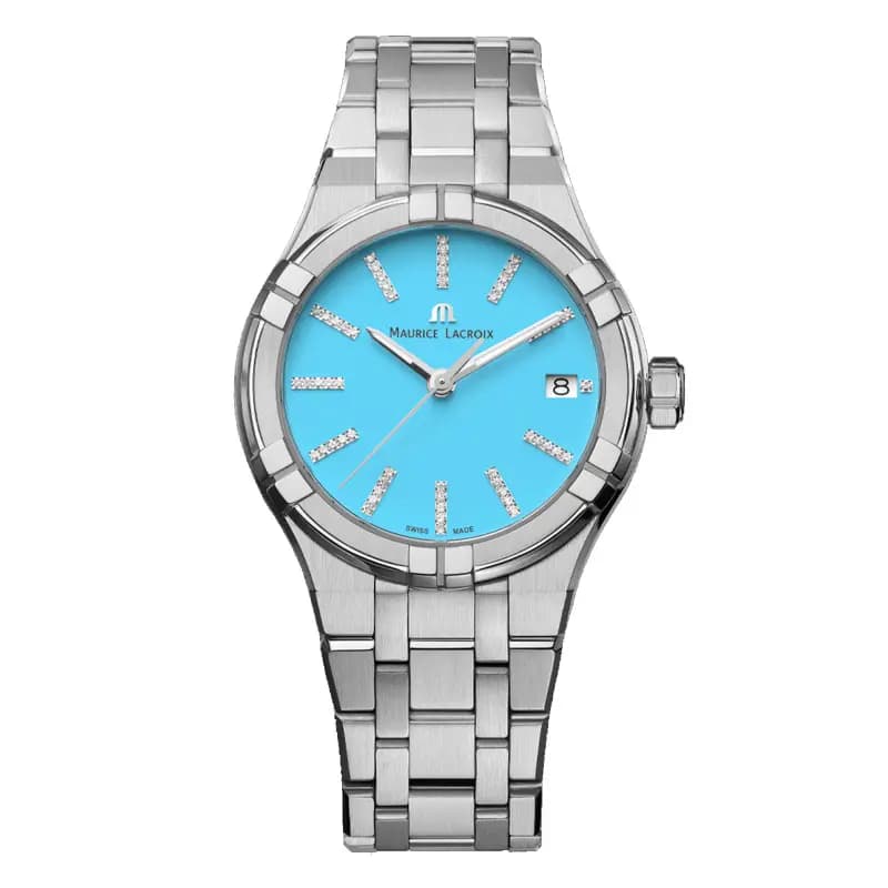 Maurice Lacroix Montre Aikon Quartz 35mm Colours Édition AI1106-SS002-450-1