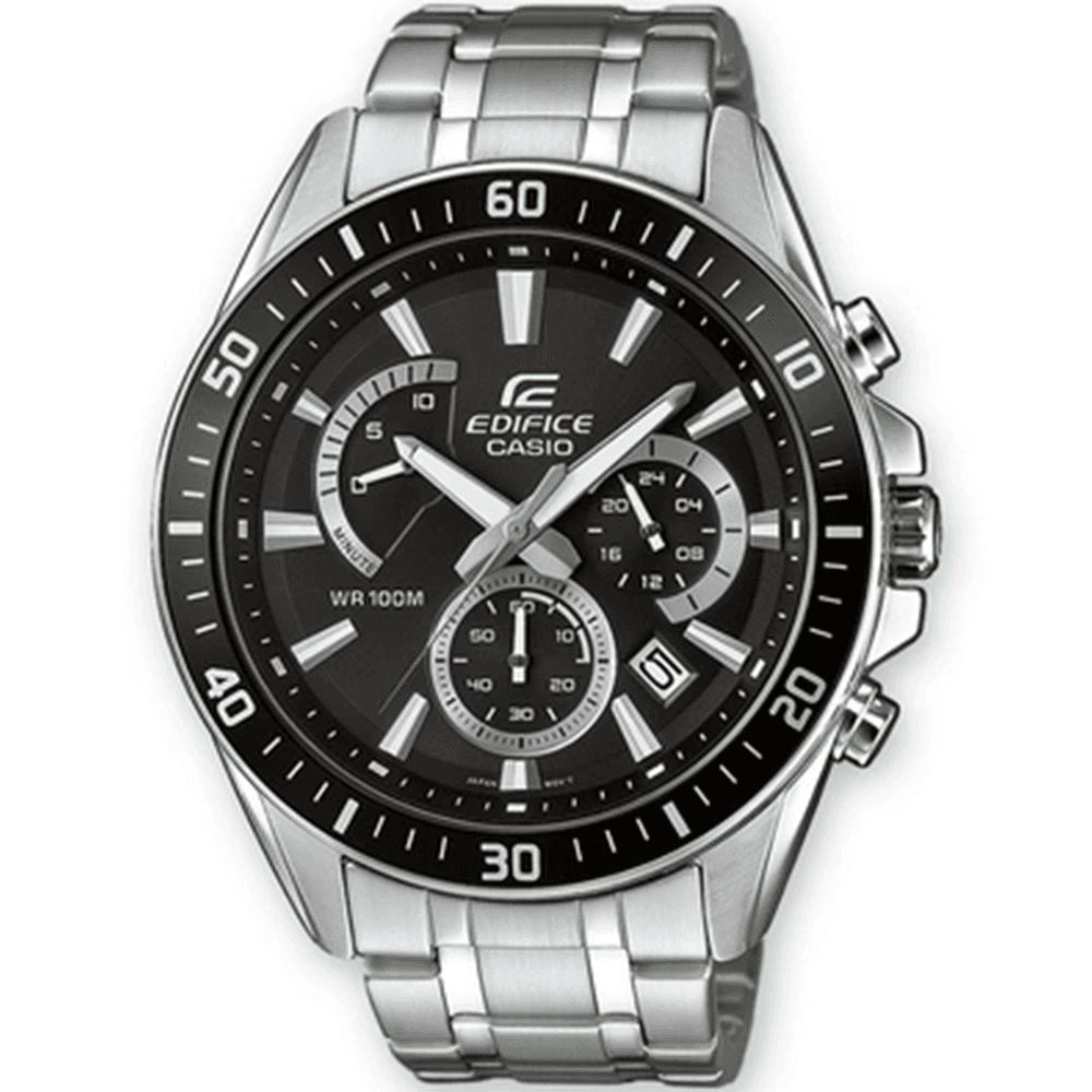 Casio Edifice Montre Casio en Acier Argenté