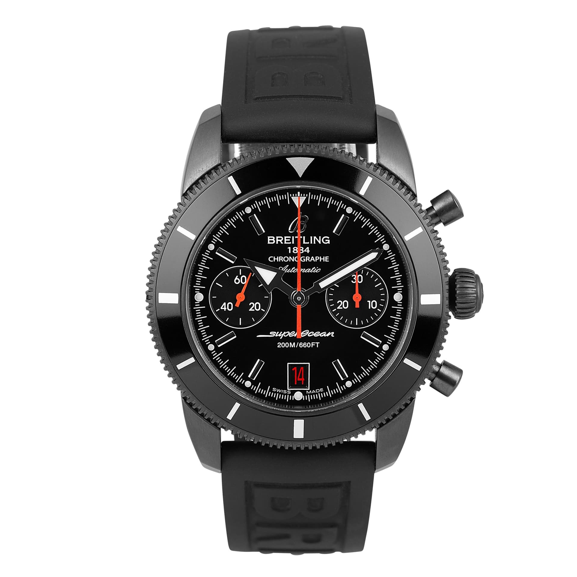 Breitling Montre Breitling SuperOcean Heritage Chronographe "Swiss" automatique 44 mm Full Set 2018