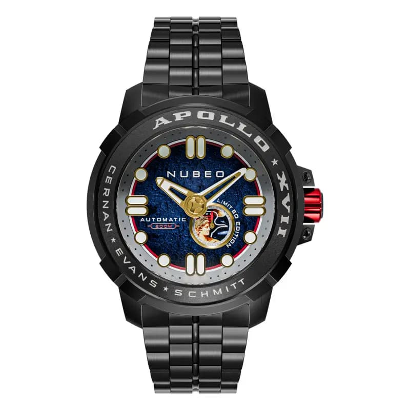 Nubeo Montre Apollo 55th Automatic "Space Grey" Limited Edition NB-6093-66