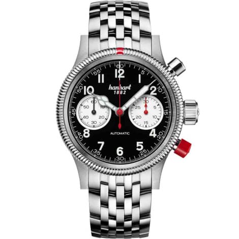 Hanhart Montre Hanhart 1882 Pionner MK2 Panda Inversé Automatique diamètre 40 mm- 716.211-6428