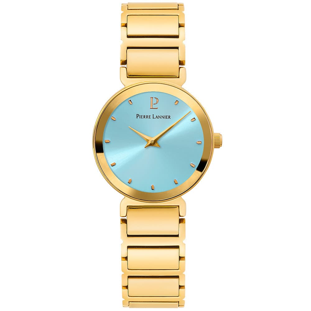Pierre Lannier Montre Pierre Lannier Collection Ligne Pure en Acier et PVD Doré