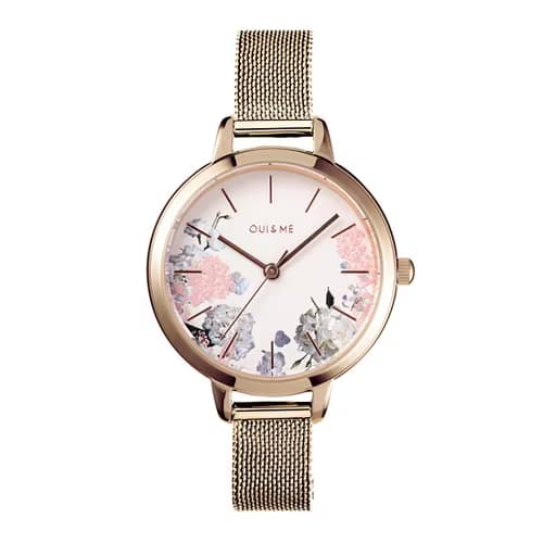 Oui & Me Montre Analogique Femme Oui&me Acier Rose ME010337