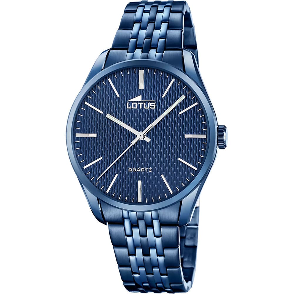 Lotus Montres Montre Lotus en Acier et PVD Bleu