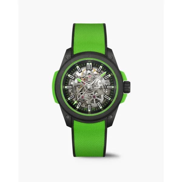 NORQAIN Montre Norqain Wild One 42mm Skeleton Vert Gecko