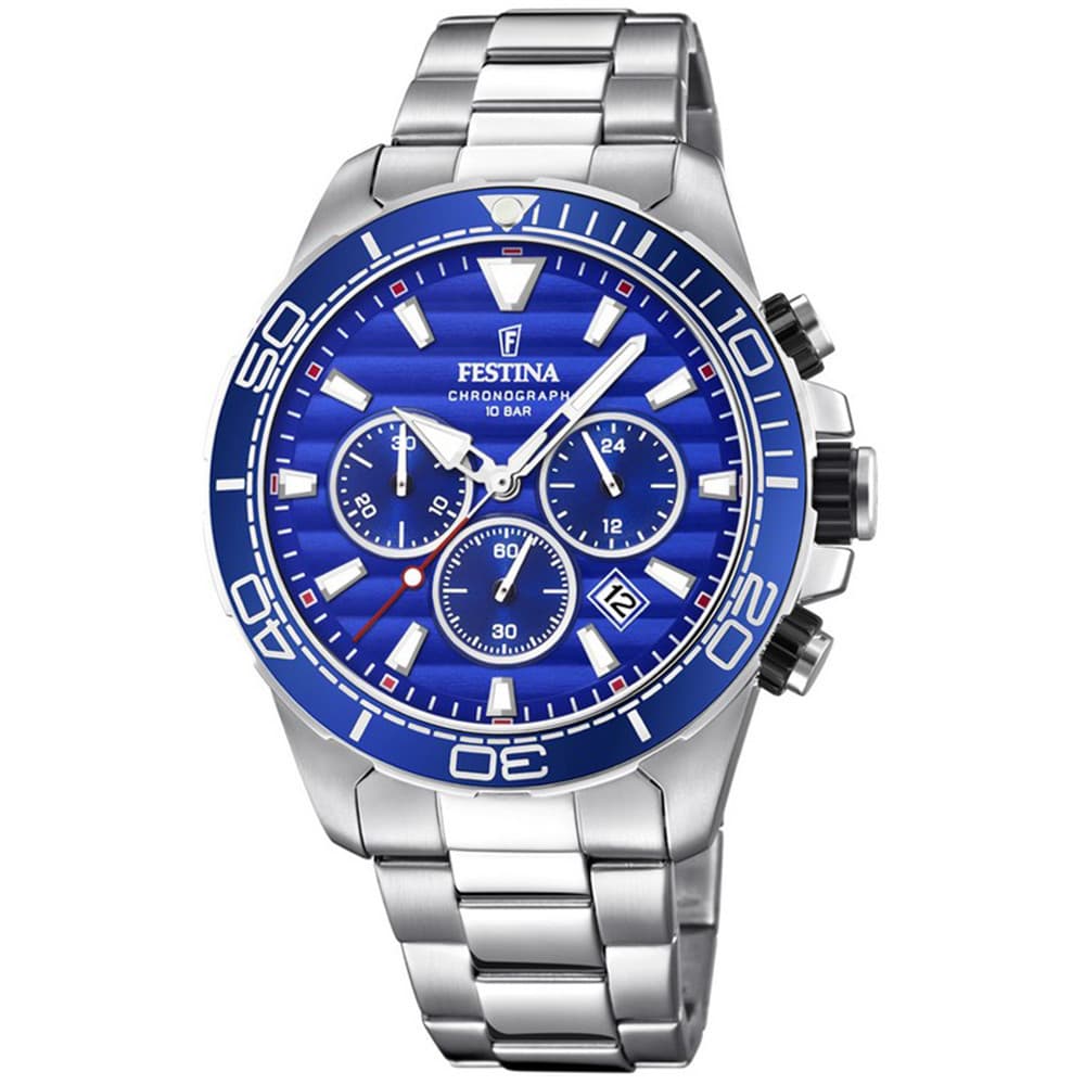 Festina Montre Festina en Acier Argenté