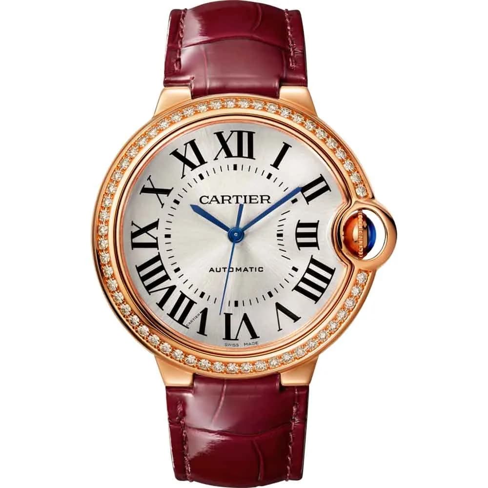 Cartier Ballon Bleu — bracelet bordeaux