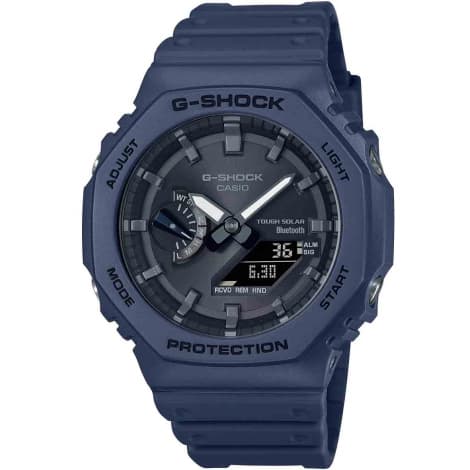 Casio Montre GShock Classic - Série GA-B2100 Solaire - Bleu foncé 48.5 x 45.4 mm- GA-B2100-2A
