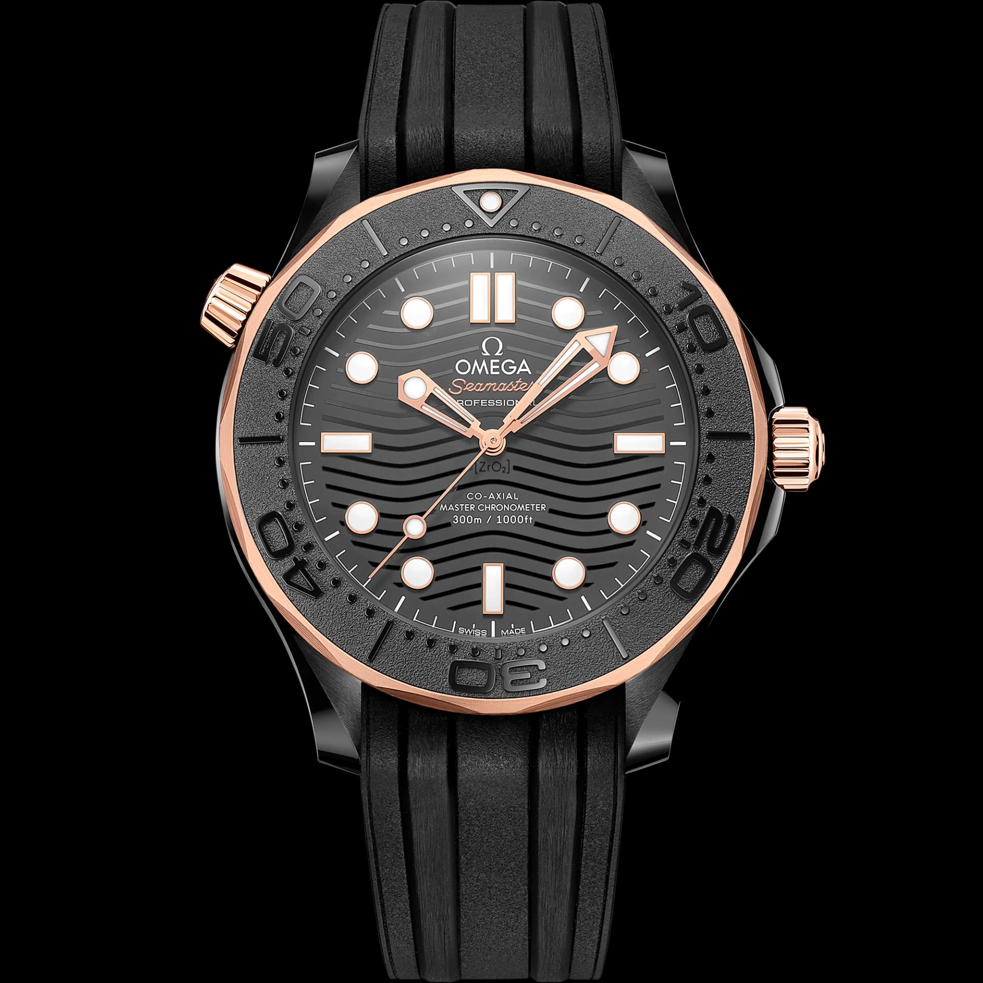 Omega Seamaster — céramique noire