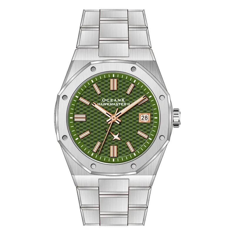 OceanX Montre Hawkmaster II Green HMS2113