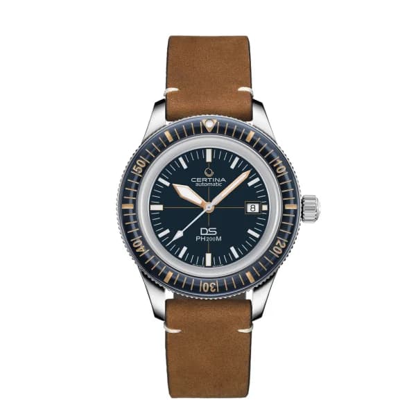 Certina Montre Certina DS PH200M Powermatic 80 Automatique Cadran Bleu