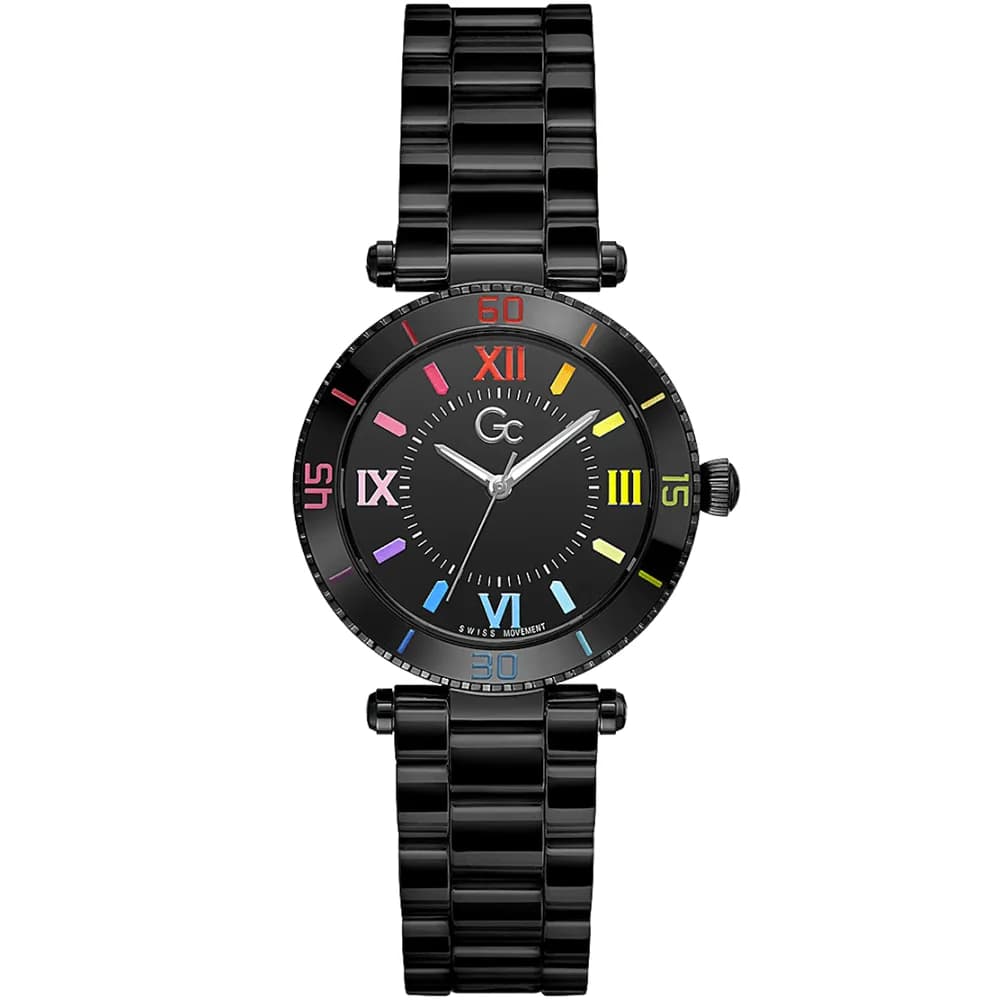 Gc Montre GC Collection Muse Ceramic en Céramique Noir